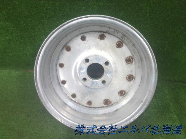 【ジャンク品】スピードスター・マーク１／１５×７．０Ｊ＋０　ＰＣＤ１１４．３・アルミホイール・１本