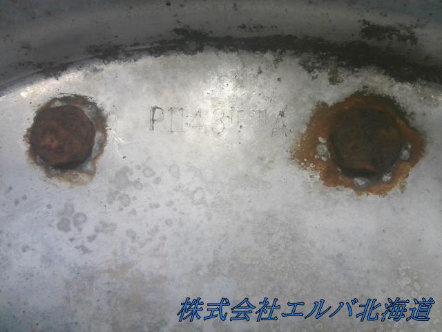 【ジャンク品】スピードスター・マーク１／１５×７．０Ｊ＋０　ＰＣＤ１１４．３・アルミホイール・１本
