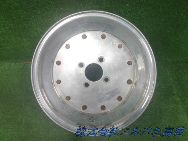 【ジャンク品】スピードスター・マーク１／１５×７．０Ｊ＋０　ＰＣＤ１１４．３・アルミホイール・１本