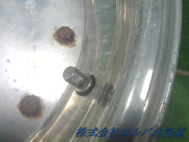 【ジャンク品】スピードスター・マーク１／１５×７．０Ｊ＋０　ＰＣＤ１１４．３・アルミホイール・１本
