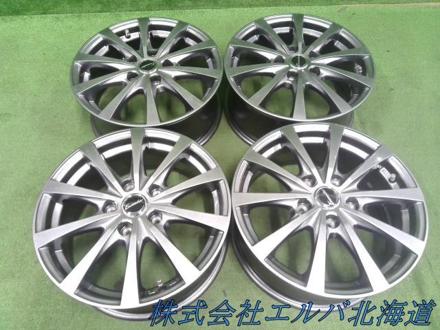１６×６．５Ｊ＋５３・５穴　ＰＣＤ１１４．３／ホットスタッフコーポレーション・エクシーダー・アルミホイール・４本セット