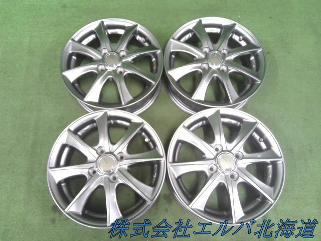 軽自動車用・１４×４．５Ｊ＋４５・４穴　ＰＣＤ１００／オートバックスセブン・レーベン・アルミホイール・４本セット
