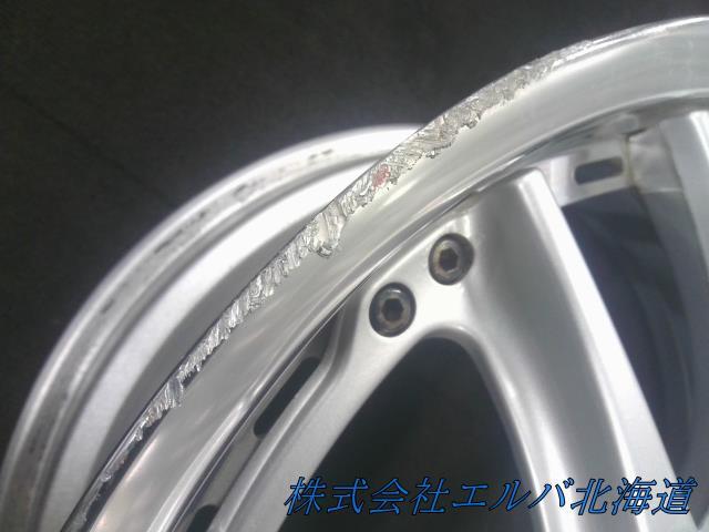 【リム曲がり】１８×７．５Ｊ＋４９・５穴　ＰＣＤ１１４．３／ＲＡＹＳ・ボルクレーシング・ＧＴ－Ｖ・１８７５・アルミホイール・４本セット