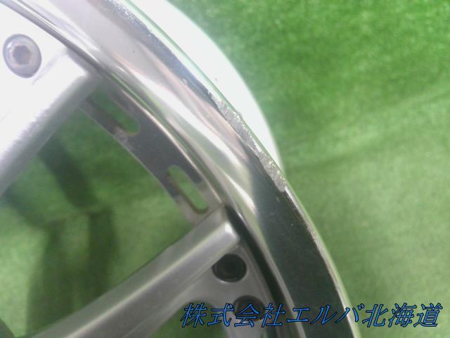 【リム曲がり】１８×７．５Ｊ＋４９・５穴　ＰＣＤ１１４．３／ＲＡＹＳ・ボルクレーシング・ＧＴ－Ｖ・１８７５・アルミホイール・４本セット