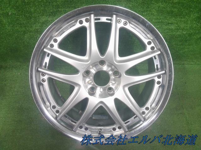 【リム曲がり】１８×７．５Ｊ＋４９・５穴　ＰＣＤ１１４．３／ＲＡＹＳ・ボルクレーシング・ＧＴ－Ｖ・１８７５・アルミホイール・４本セット