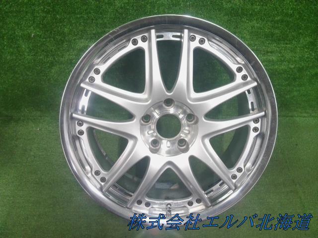【リム曲がり】１８×７．５Ｊ＋４９・５穴　ＰＣＤ１１４．３／ＲＡＹＳ・ボルクレーシング・ＧＴ－Ｖ・１８７５・アルミホイール・４本セット
