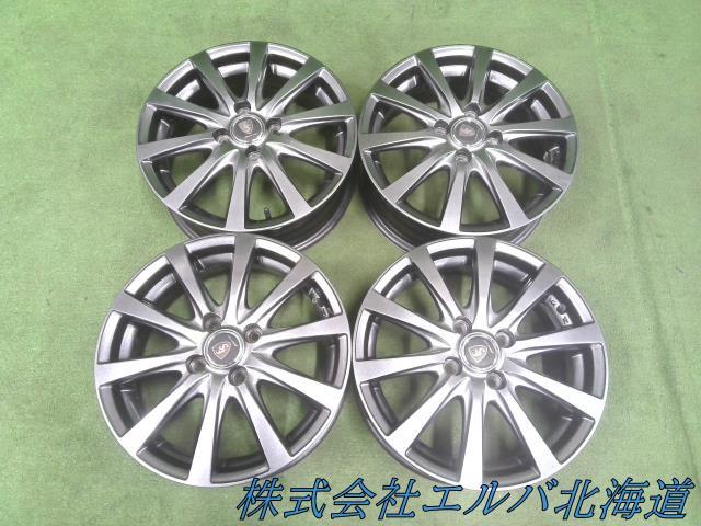 １５×５．５Ｊ＋４５・４穴　ＰＣＤ１００／マナレイジャパン・ユーロスピード・アルミホイール・４本セット