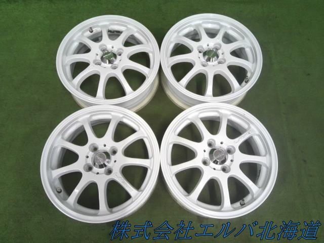１５×５Ｊ＋４５・４穴　ＰＣＤ１００／レアマイスター・ＬＭスポーツ・アルミホイール・４本セット