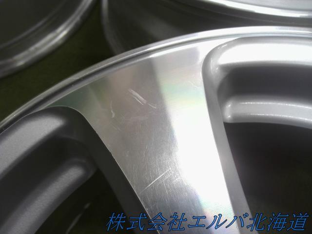 １５ｘ６．５Ｊ＋５２・５穴　ＰＣＤ１１４．３／ウェッズ・レオニス・アルミホイール・４本セット