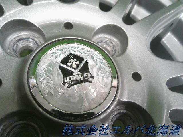 軽自動車用・１４ｘ４．５Ｊ＋４５・４穴　ＰＣＤ１００／ウェッズ・Ｇ－Ｍａｃｈ・アルミホイール・４本セット