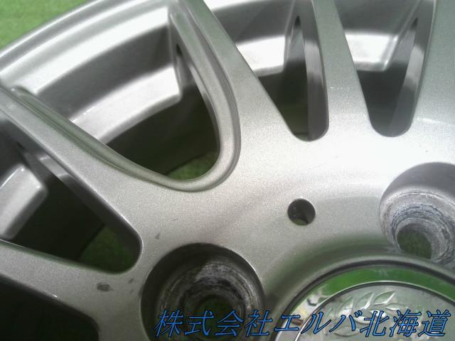 軽自動車用・１４ｘ４．５Ｊ＋４５・４穴　ＰＣＤ１００／ウェッズ・Ｇ－Ｍａｃｈ・アルミホイール・４本セット