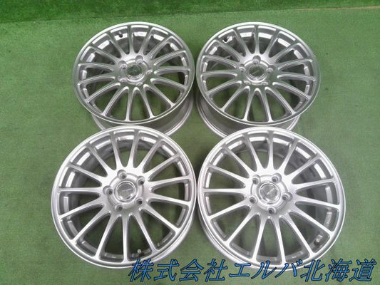 １７ｘ７Ｊ＋５３・５穴　ＰＣＤ１１４．３／エコフォルム・アルミホイール・４本セット