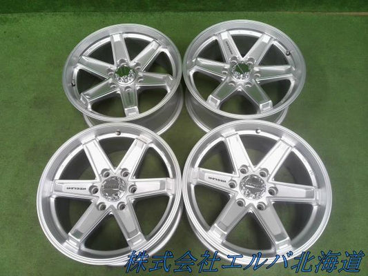 １８×８Ｊ＋２５・６穴　ＰＣＤ１３９．７／ウェッズ・キーラー・アルミホイール・４本セット