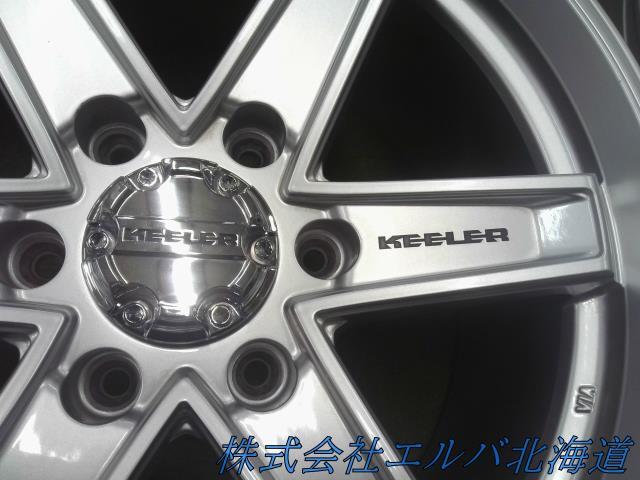 １８×８Ｊ＋２５・６穴　ＰＣＤ１３９．７／ウェッズ・キーラー・アルミホイール・４本セット