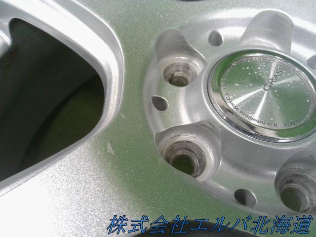 １６ｘ６Ｊ＋４２・５穴　ＰＣＤ１００／ＹＦＣ・ＧＲＡＳＳ・アルミホイール・４本セット