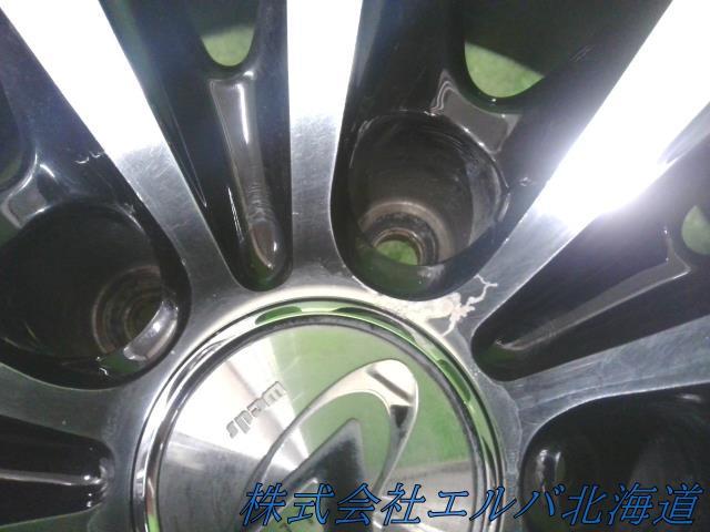 ２０ｘ８．５Ｊ＋３５・５穴　ＰＣＤ１１４．３／ウェッズ・レオニス・アルミホイール・４本セット