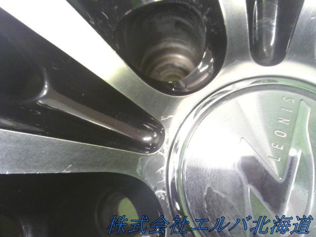 ２０ｘ８．５Ｊ＋３５・５穴　ＰＣＤ１１４．３／ウェッズ・レオニス・アルミホイール・４本セット