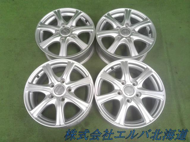 １５×６Ｊ＋５０・５穴　ＰＣＤ１１４．３／マナレイジャパン・ユーロスピード・アルミホイール・４本セット