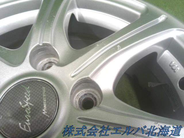 １５×６Ｊ＋５０・５穴　ＰＣＤ１１４．３／マナレイジャパン・ユーロスピード・アルミホイール・４本セット