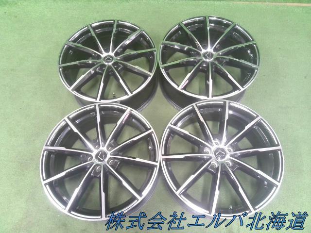 １８×７．５Ｊ＋４８・５穴　ＰＣＤ１００／ＬＵＸＡＬＥＳ・ラグザレス・アルミホイール・４本セット