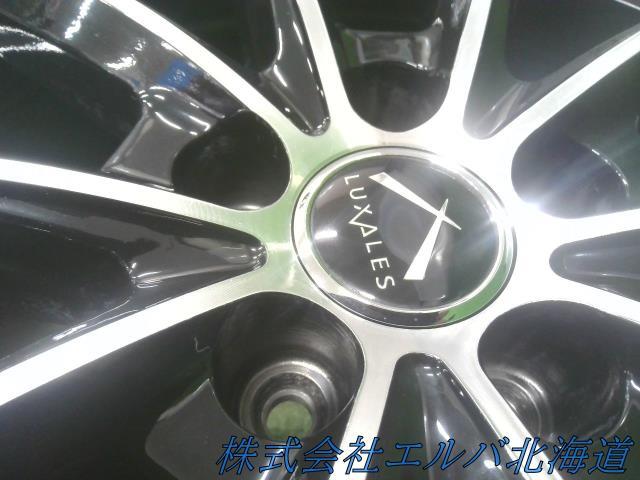 １８×７．５Ｊ＋４８・５穴　ＰＣＤ１００／ＬＵＸＡＬＥＳ・ラグザレス・アルミホイール・４本セット