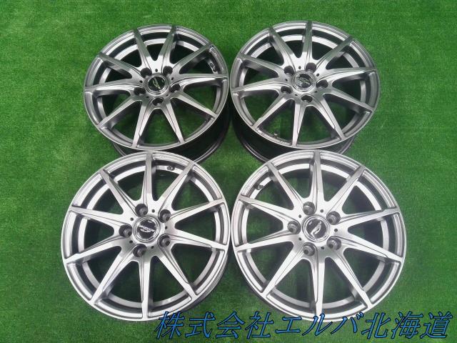 １６×６．５Ｊ＋３８・５穴　ＰＣＤ１１４．３／マナレイジャパン・シュナイダー・アルミホイール・４本セット