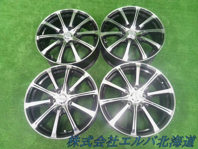 １７×７Ｊ＋３８・５穴　ＰＣＤ１１４．３／ＮＥＶＥＳ・アルミホイール・４本セット