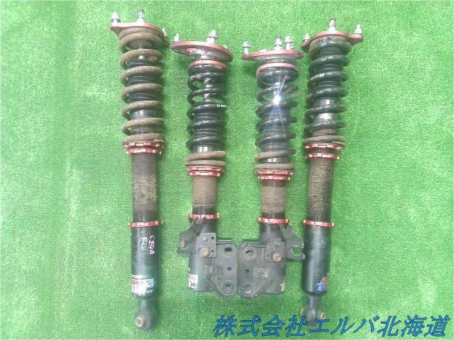 【ジャンク品】ランサー・ＣＺ４Ａ・ＢＬＩＴＺ・ダンパーＺＺ－Ｒ 車高調