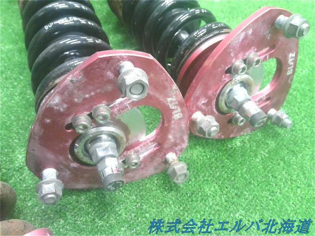 【ジャンク品】ランサー・ＣＺ４Ａ・ＢＬＩＴＺ・ダンパーＺＺ－Ｒ 車高調