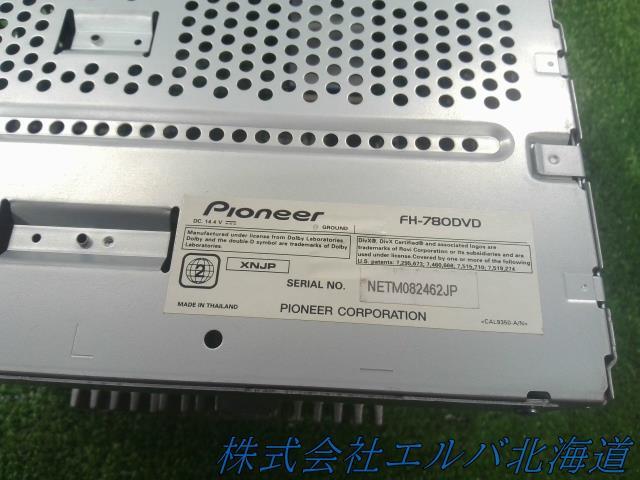 カロッツェリア・ＤＶＤプレイヤー・ ＦＨ－７８０ＤＶＤ