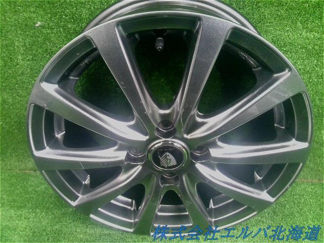 １５ｘ５．５＋４５・４穴　ＰＣＤ１００／マナレイ・ユーロスピード・Ｇ１０・アルミホイール・４本セット