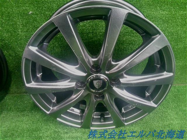 １５ｘ５．５＋４５・４穴　ＰＣＤ１００／マナレイ・ユーロスピード・Ｇ１０・アルミホイール・４本セット