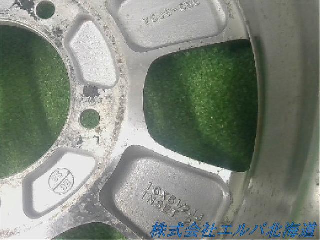 １６×５．５Ｊ＋２２・５穴　ＰＣＤ１３９．７／スズキ・ジムニー・７型後・８型・純正・アルミホイール・４本セット