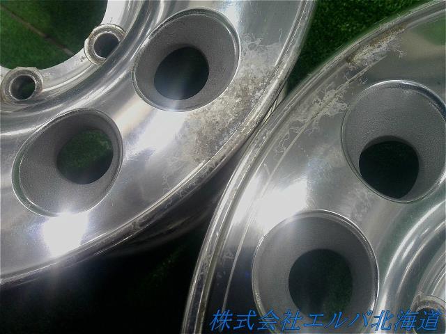 珍品！！１５ｘ７．０Ｊ＋１０・６穴　ＰＣＤ１３９．７／パジェロ・ラリーアート・ＥＮＫＥＩ製造・アルミホイール・４本セット