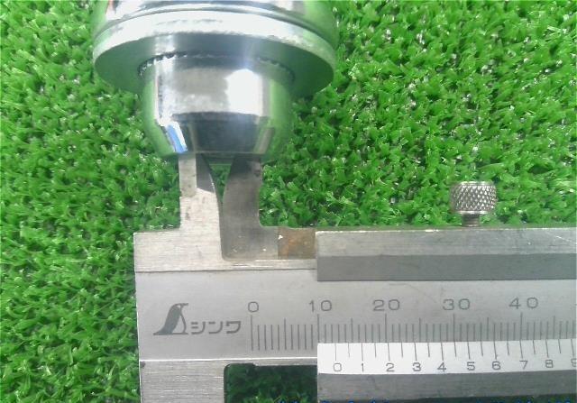【代引不可】トヨタ純正・ナット・２２ＨＥＸ・Ｍ１４×Ｐ１．５  ランクル・平面座・全長４６ｍｍ・１個のみ
