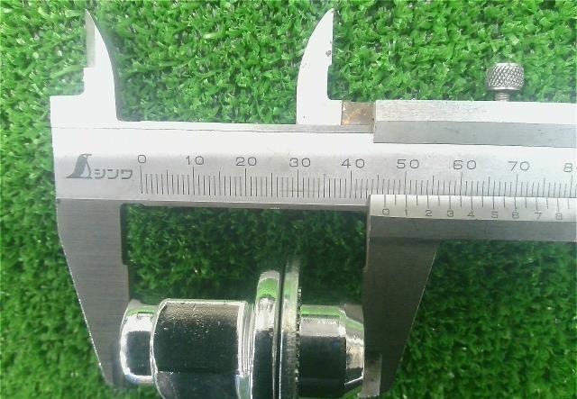 【代引不可】トヨタ純正・ナット・２２ＨＥＸ・Ｍ１４×Ｐ１．５  ランクル・平面座・全長４６ｍｍ・１個のみ