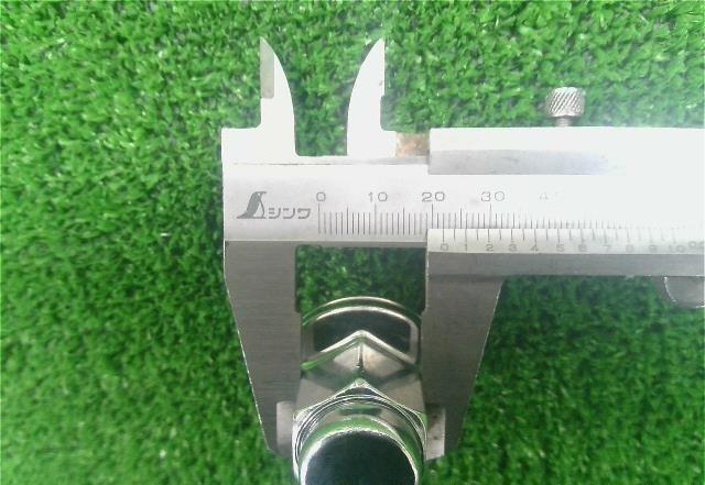 【代引不可】トヨタ純正・ナット・２２ＨＥＸ・Ｍ１４×Ｐ１．５  ランクル・平面座・全長４６ｍｍ・１個のみ