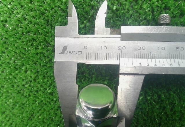 【代引不可】トヨタ純正・ナット・２２ＨＥＸ・Ｍ１４×Ｐ１．５  ランクル・平面座・全長４６ｍｍ・１個のみ