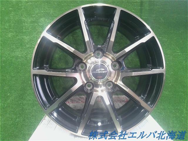 １５×６．０Ｊ＋５０・５穴・ＰＣＤ１１４．３・シュナイダー・ＤＲ－０１・アルミホイール・４本セット