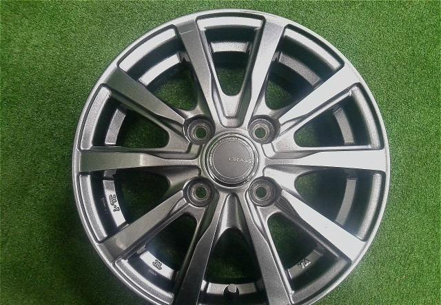 軽自動車用・13x4．0J＋42・4穴 PCD100／GRASS 