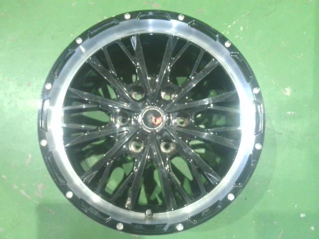 １７×８．０Ｊ＋２５・６穴・ＰＣＤ１３９．７・レアマイスター・ＬＭＧ・ヴァスティア・アルミホイール・４本セット