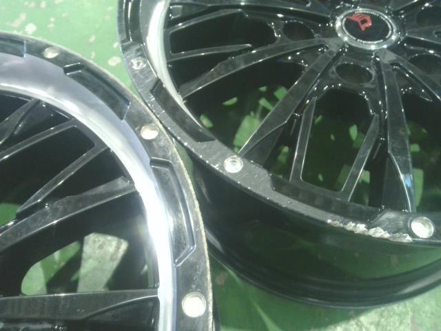 １７×８．０Ｊ＋２５・６穴・ＰＣＤ１３９．７・レアマイスター・ＬＭＧ・ヴァスティア・アルミホイール・４本セット