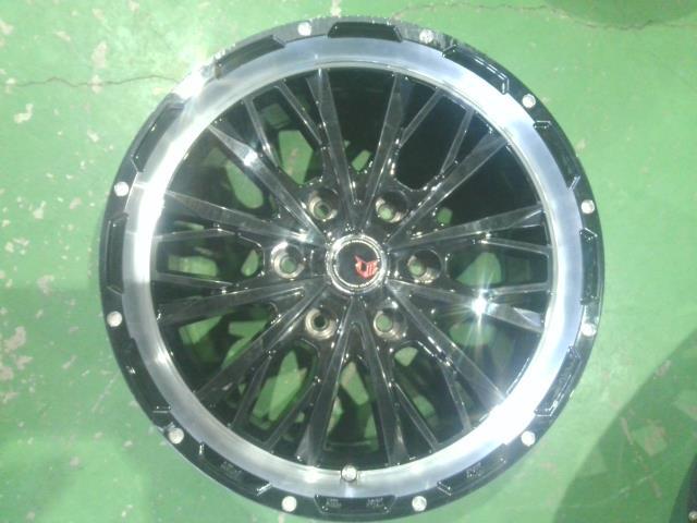 １７×８．０Ｊ＋２５・６穴・ＰＣＤ１３９．７・レアマイスター・ＬＭＧ・ヴァスティア・アルミホイール・４本セット