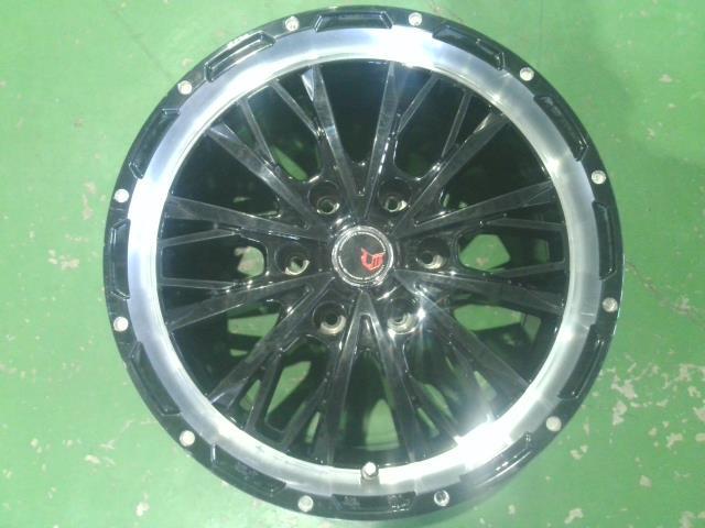 １７×８．０Ｊ＋２５・６穴・ＰＣＤ１３９．７・レアマイスター・ＬＭＧ・ヴァスティア・アルミホイール・４本セット