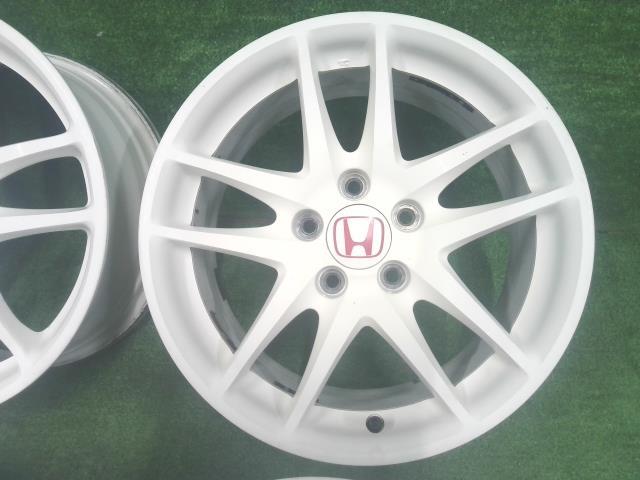 １７×７．０Ｊ＋６０・５穴・ＰＣＤ１１４．３・インテグラ・ＤＣ５・タイプＲ・純正・アルミホイール・４本セット