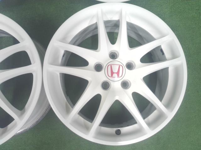 １７×７．０Ｊ＋６０・５穴・ＰＣＤ１１４．３・インテグラ・ＤＣ５・タイプＲ・純正・アルミホイール・４本セット