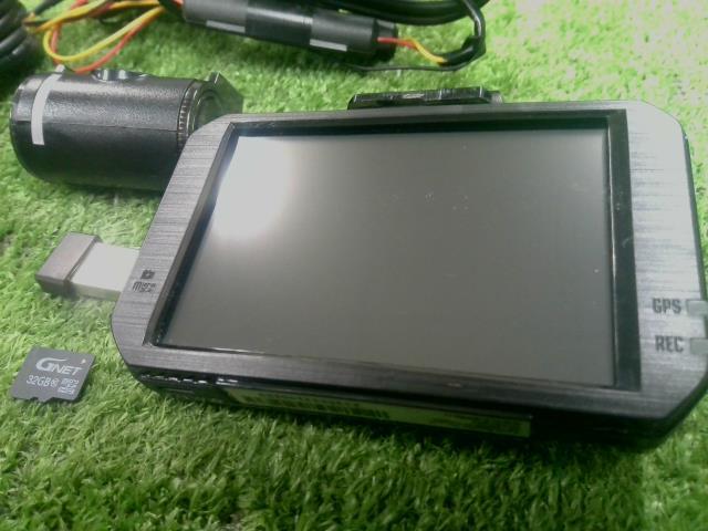 【代引不可】ドライブレコーダー・ドアレコ・ＧＮＥＴ・１２Ｖ／２４Ｖ・前後・カメラ・３２ＧＢ・カード付き