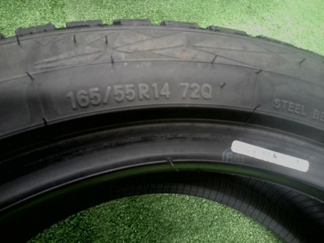 １６５／５５Ｒ１４・トーヨー・オブザーブＧＩＺ２・スタッドレス・１本のみ