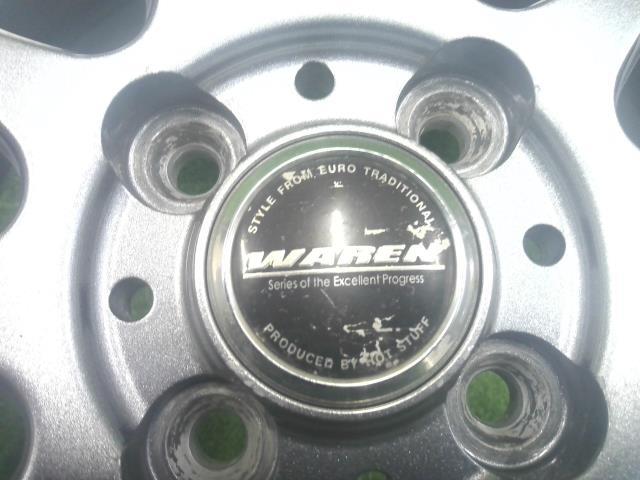 １４ｘ４．５Ｊ＋４５・４穴・ＰＣＤ１００・ホットスタッフ・ＷＡＲＥＮ・Ｗ０１・アルミホイール・４本セット