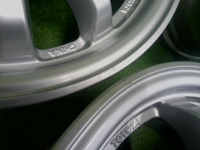 50プリウス 純正アルミホイール15x6.5J 5-100+40 ハブ54☆4本 トヨタ TOYOTA プリウス (ZVW5#) 純正 5スポーク 15インチ
